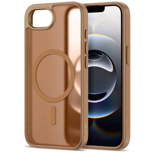 Tech-Protect Mobilskal För iPhone 16e/17e Magsafe Basicmag - Brun
