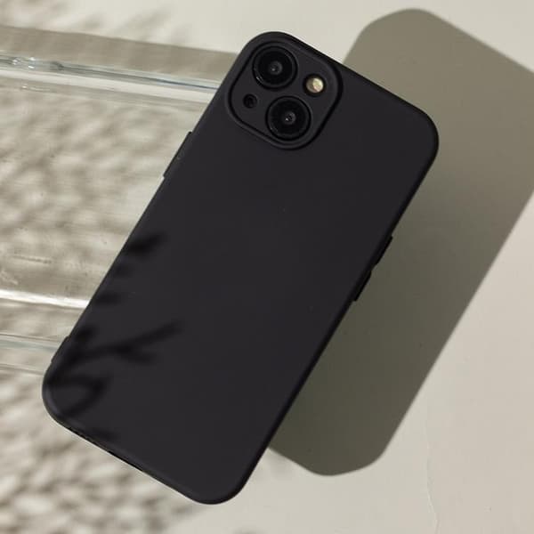 Mobilcover til Galaxy S25 Edge Silikone - Sort