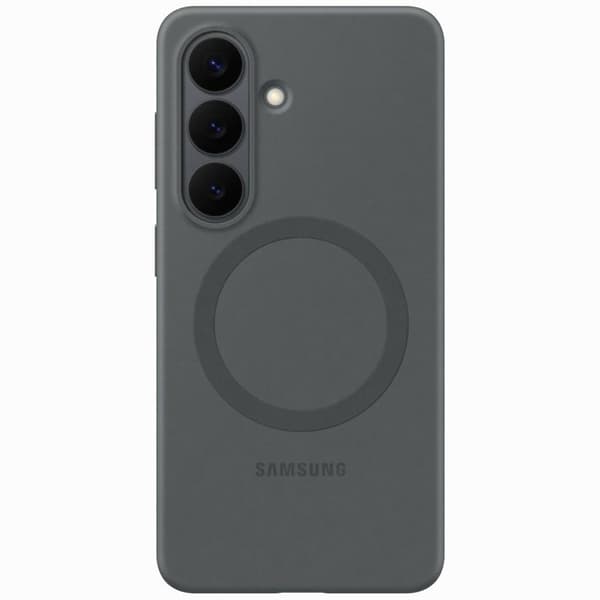 SAMSUNG Mobilcover Til Galaxy S26 Plus MagSafe Silikone Magnet - Sort