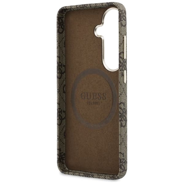 Guess Mobilskal För Galaxy S26 MagSafe 4G Script - Brun