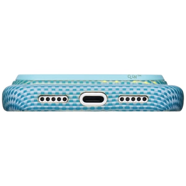 PITAKA Mobilskal För iPhone 18 Pro Max/17 Pro Max Magsafe Edge - Lucid Blå