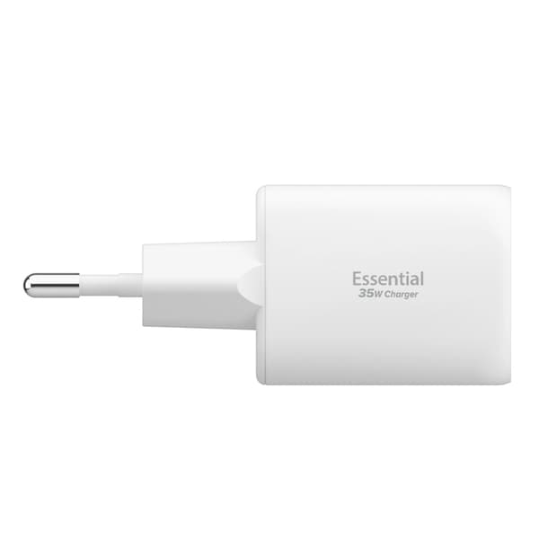 Spigen 2-Port Netværksoplader 35W ESSENTIAL EE352EU