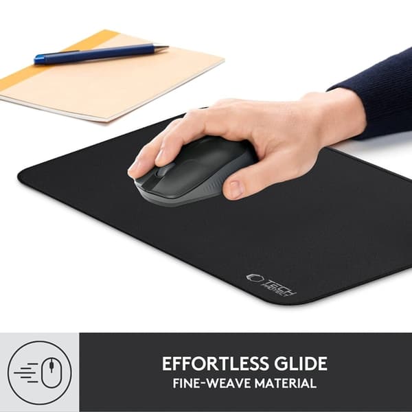 Tech-Protect Mousepad A100 35x25 CM - Svart