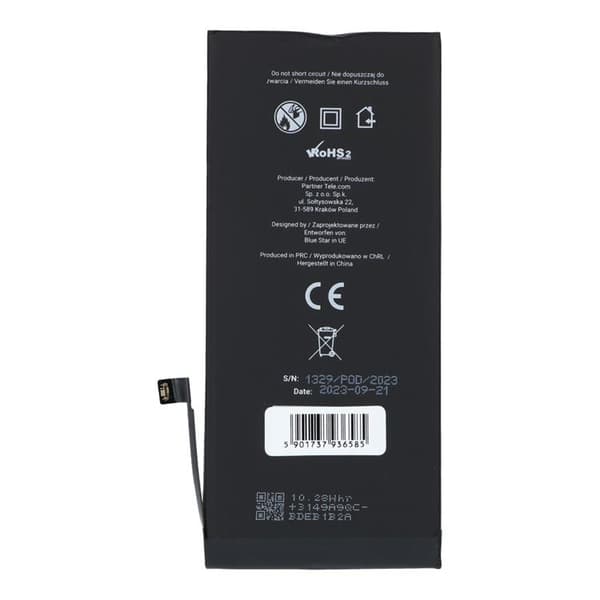Blå stjerne iPhone 8 Plus batteri HQ 2691 mAh