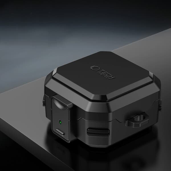 Tech-Protect Cover Til Galaxy Buds 4/4 Pro Magsafe Carbonox - Sort