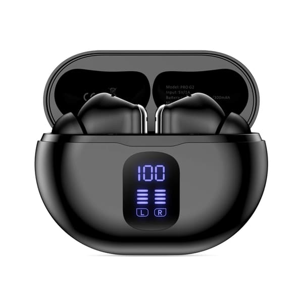 Tech-Protect Trådløs Høretelefon In-Ear Ultraboost Pro G2 - Sort