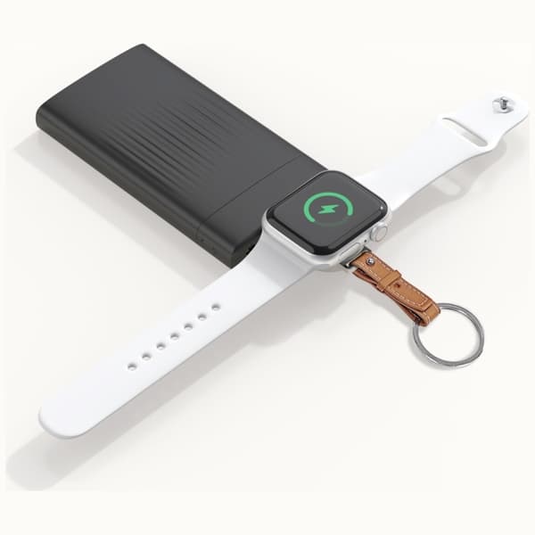 4smarts Trådløs Oplader til Apple Watch - Sølv