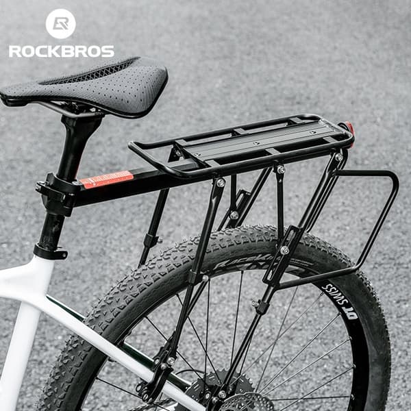 Rockbros Cykelstativ Med Hylde - Sort
