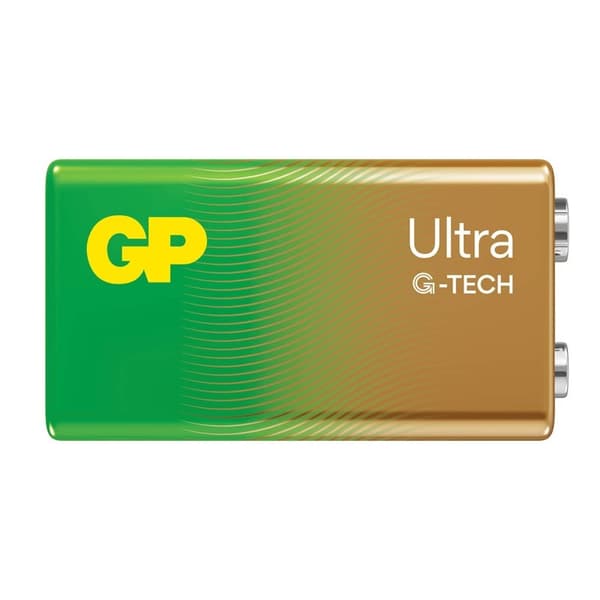 GP Batteri Ultra Alkaline 9V 1-Pack