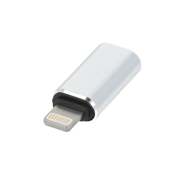 Lataussovitin USB-C Lightning hopea