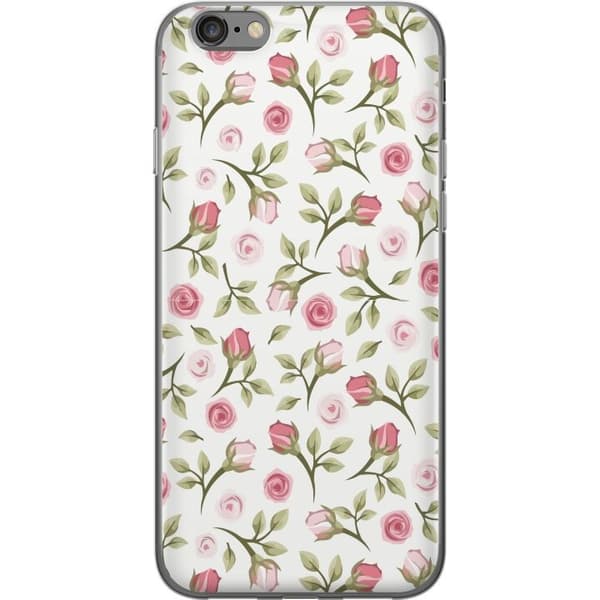 Taske til Apple iPhone 6 med blomster