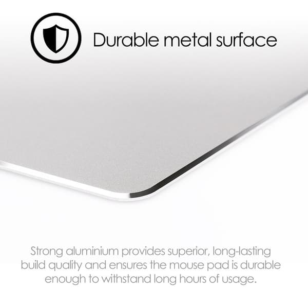 DESIRE2 Musmatta Premium Aluminium Rektangulär Silver