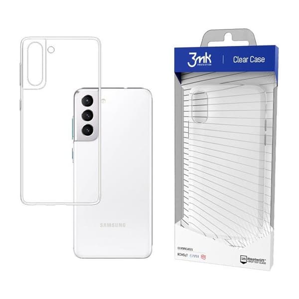 3MK Clear Kuori Galaxy S21 FE - Läpinäkyvä