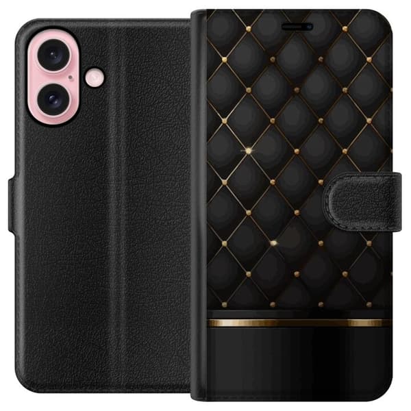 Plånboksfodral till Apple iPhone 16 med Luxury Opulence