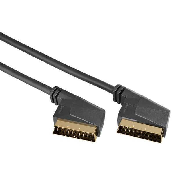 HAMA Kabel Scart 3m Sort