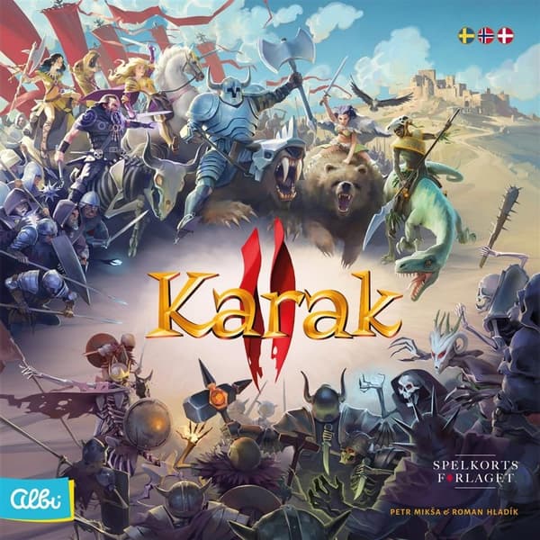 SPELKORTSF Brädspel Karak II (SE/DK/NO)