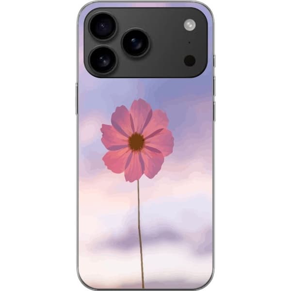 Mobilskal till Apple iPhone 17 Pro Max med Rosa blomma