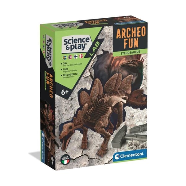 CLEMENTONI Dig Kit Stegosaurus