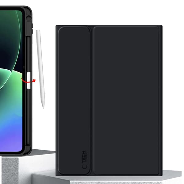 Tech-Protect-kotelo Xiaom Pad 7/7 Pro:lle näppäimistöllä - Musta