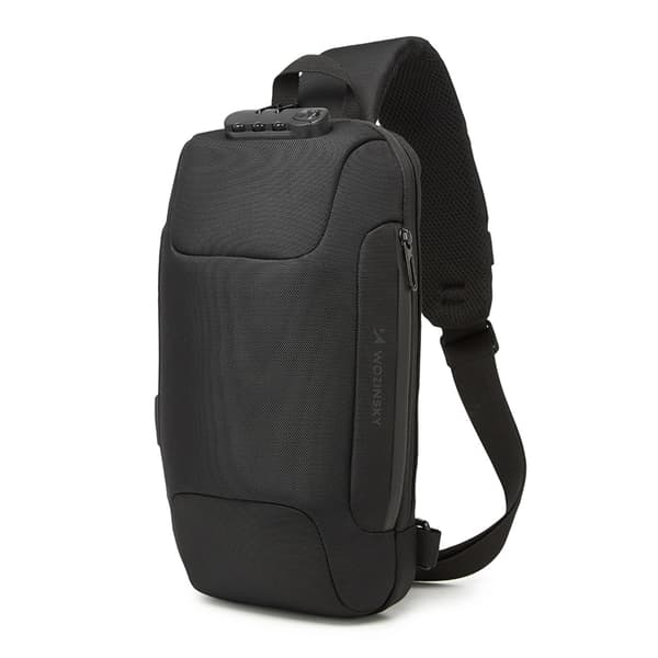 Wozinsky Organizer-laukku USB-varkaudenestolla - Musta