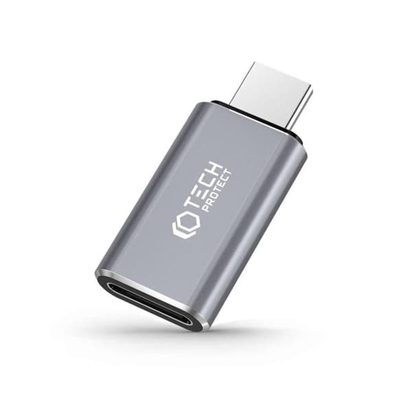 Tech-Protect USB-C til Lightning Adapter Ultraboost - Grå