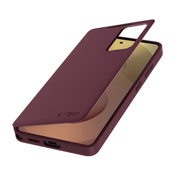Tech-Protect Plånboksfodral För Galaxy S26 Ultra Smart - Mulberry