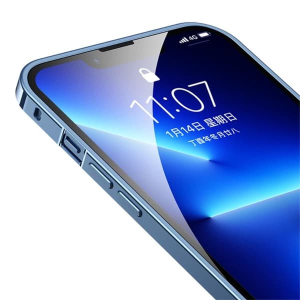 iPhone 14 Pro Max Skal Metall Slim - Lila