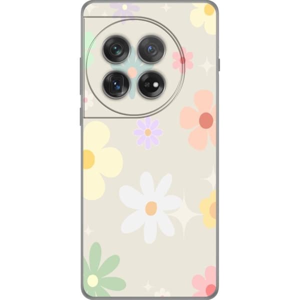 OnePlus 12 Taske med Fejende Blomster