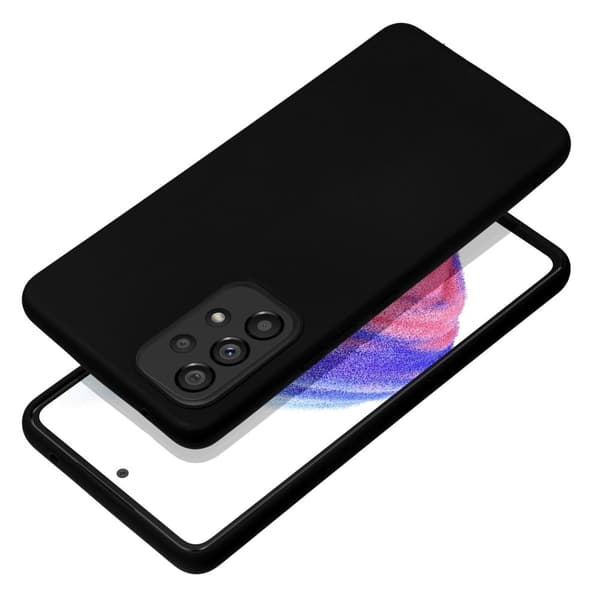 Galaxy A53 5G Cover Forcell Blød Blød Plast - Sort