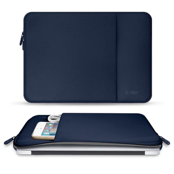 Tech-Protect Datorfodral 15-16" Neopren - Marinblå