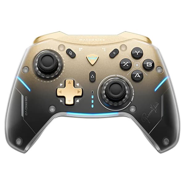 Machenike Trådløs Gaming Controller med Ladestation G5Pro - Sort/Guld