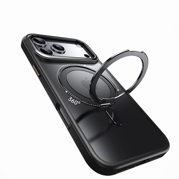 Tech-Protect Telefontaske til iPhone 17 Pro Max Magsafe Kickstand - Sort