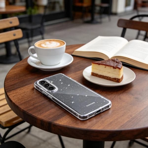 Tech-Protect Telefontaske Til Galaxy A57 Flexair - Glitter