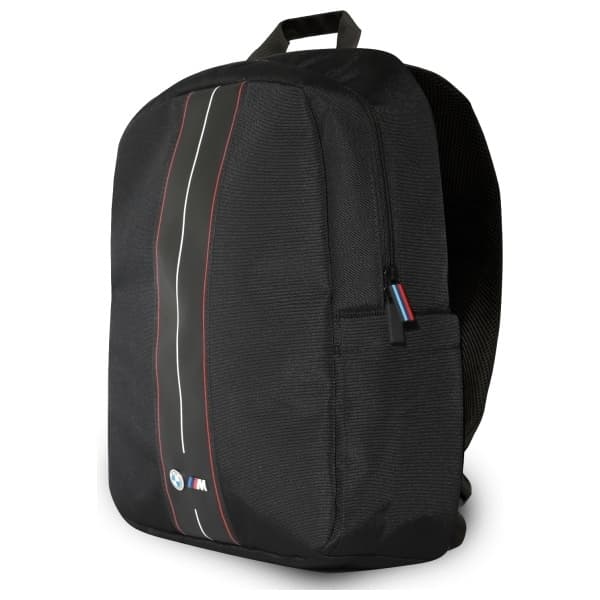 BMW Datorryggsäck 16" Nylon - Röd Rand