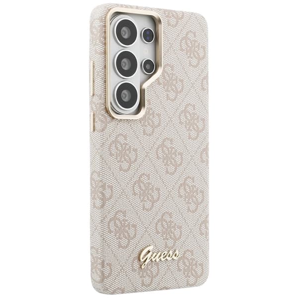 Guess Mobilcover Til Galaxy S26 Ultra MagSafe 4G Script - Rosa