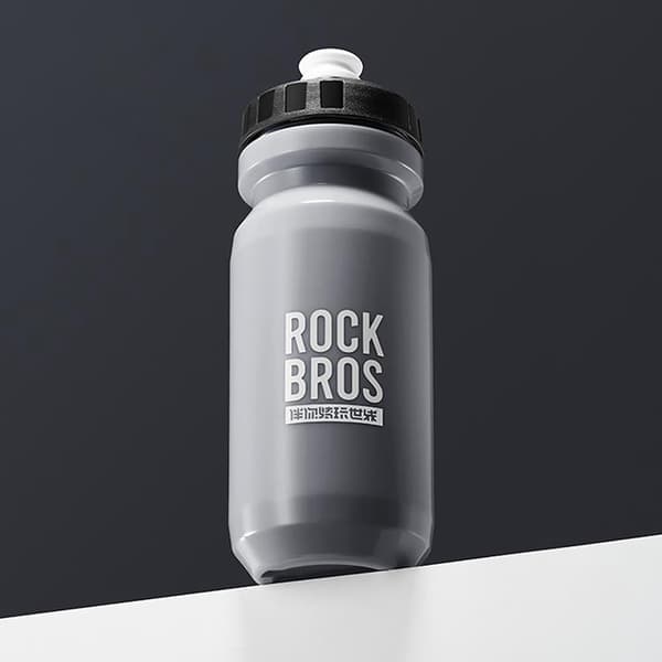 Rockbros-pyöräpullo 600 ml 35210066005 - Harmaa