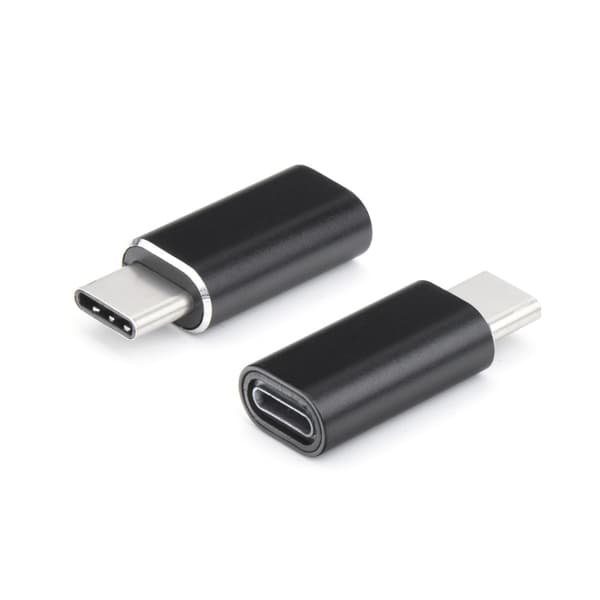 Laturi iPhone Lightning 8-pin - USB-C Musta