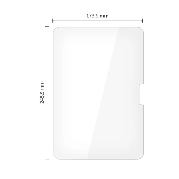 Tech-Protect [2-Pack] iPad Pro 11" Härdat Glas Skärmskydd
