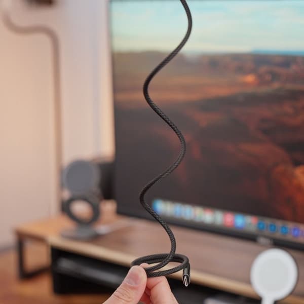 STATIK Magneettinen Kaapeli Magstack Pro USB-C - USB-C Musta 1m