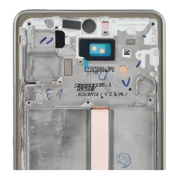 Galaxy A53 5G Skärm med LCD-display HARD OLED - Silver