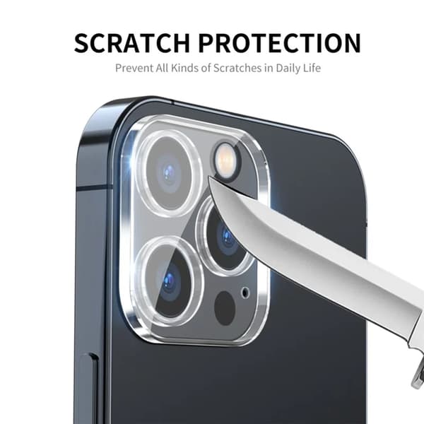 [2-Pack] BOOM iPhone 17 Pro Max Kameralinsskydd Härdat Glas