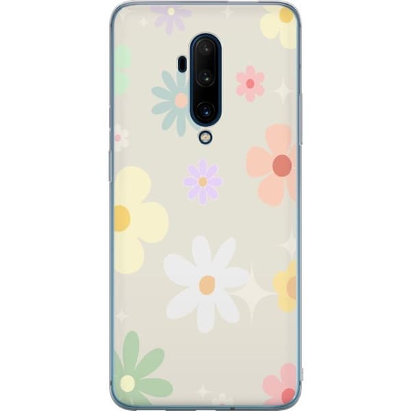Mobilskal till OnePlus 7T Pro med fejdande blommor
