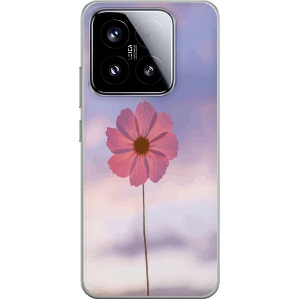 Mobilskal till Xiaomi 15 med Rosa blomma