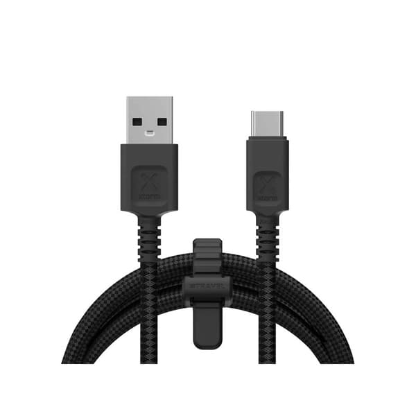 Xtorm Next Gen USB-A / USB-C kabel 3m Svart