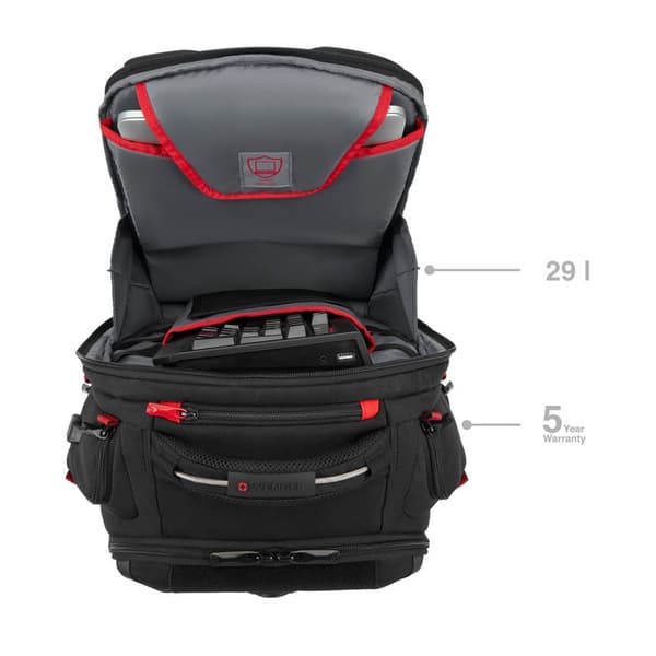 Wenger PlayerOne 17.3\" Gaming Computer Rygsæk Sort