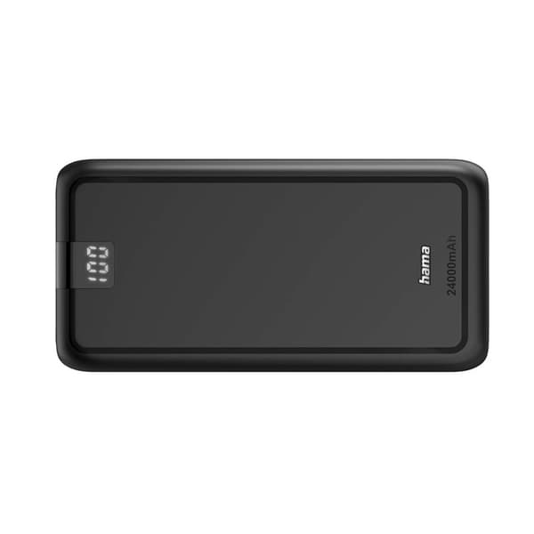 HAMA Powerbank 24000mAh 2xUSB-A+1xUSB-C Antracit