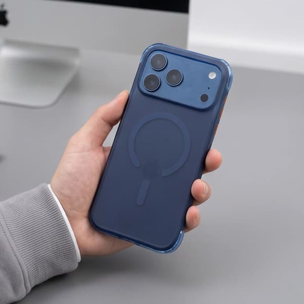 Tech-Protect Mobilskal För iPhone 18 Pro/17 Pro Magsafe Magair CC - Djupblå