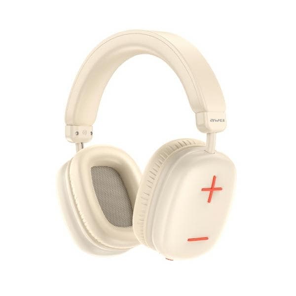 Awei Over-Ear Hovedtelefoner Trådløse Bluetooth AT6 - Beige
