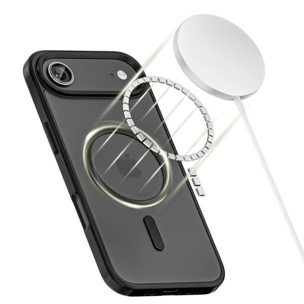 Tech-Protect Air Magsafe Matte -kuori iPhonelle - Musta
