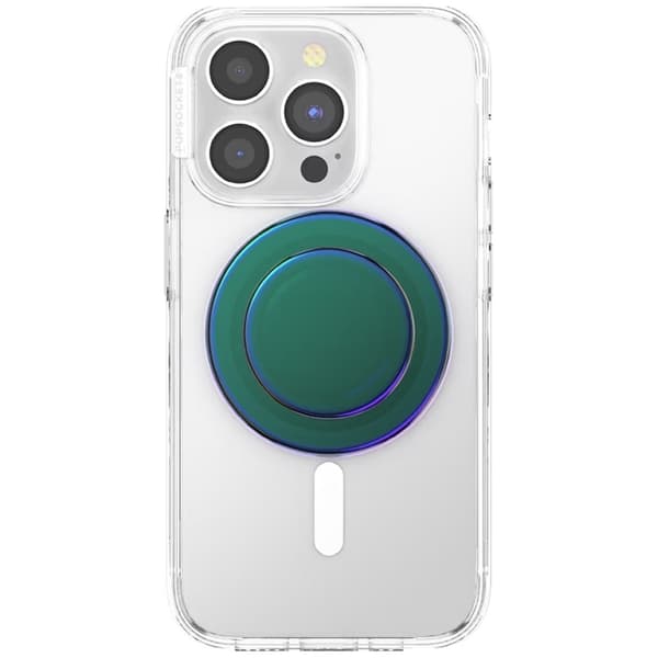 PopSockets MagSafe Pop-up-pidike ja jalusta Round Nightshade Opalescent